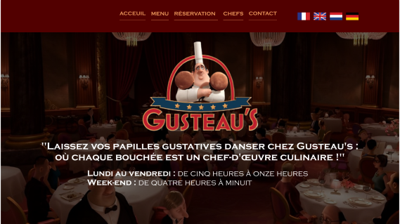 Gusteaus Mainpage